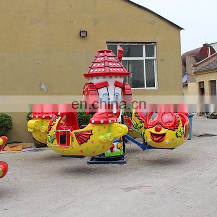 manege amusement park airplane kiddie swing 6 seat child ride