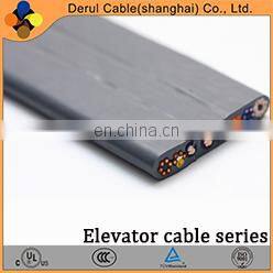 ROV composite cable neutrally buoyant tether cable with SM optic fiber