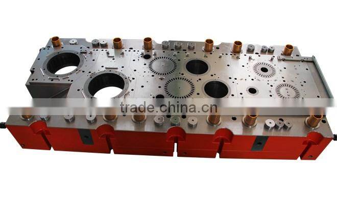 hard alloy progressive stamping tool/die/mould for automotive fan motor stator and rotor