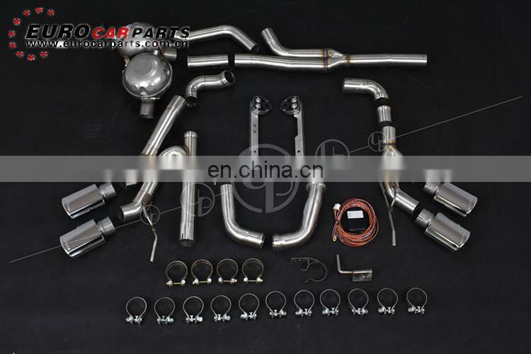 350D exhaust system fit for G-class W463 350D style 2018year before stainless steel make sound louder for 350D