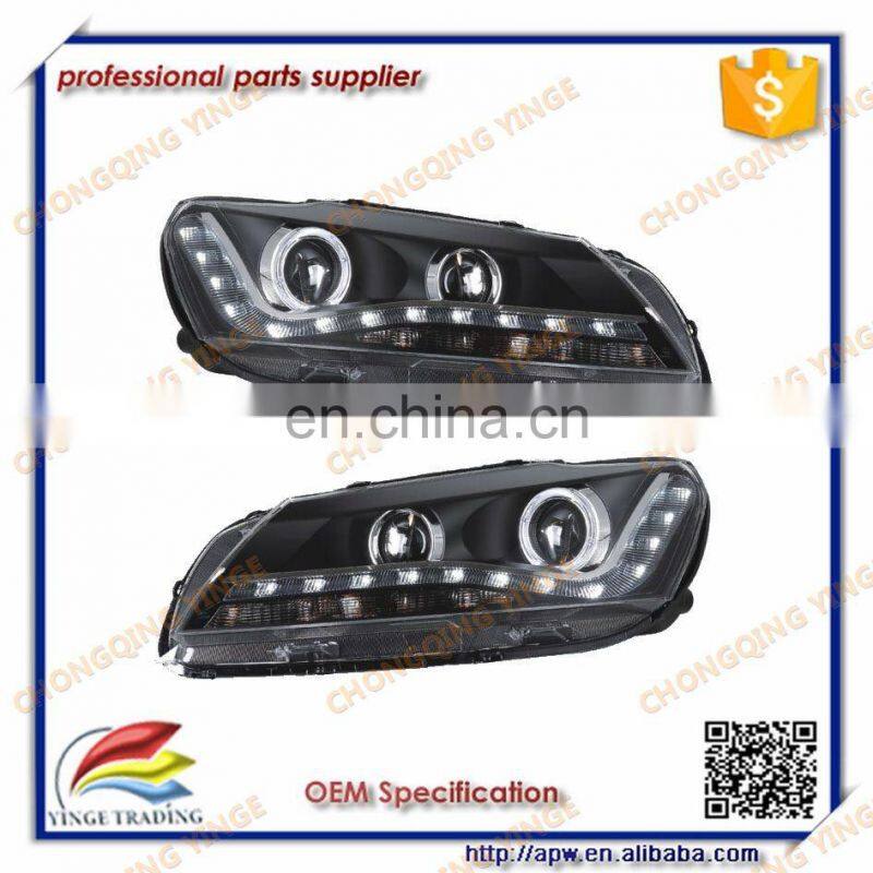 Bi Xenon Head Lamp with DRL/ Projector Lens for Passat 2011-2015 Year