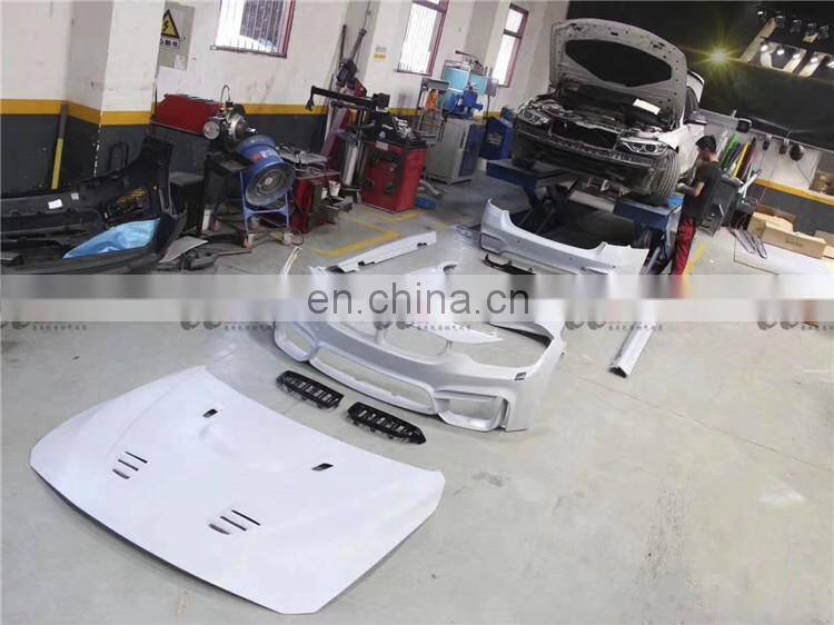 High quality wide body kit for BMW 3 SERIES F30 F35 front bumper rear bumper wide fender side skirts wing spoiler