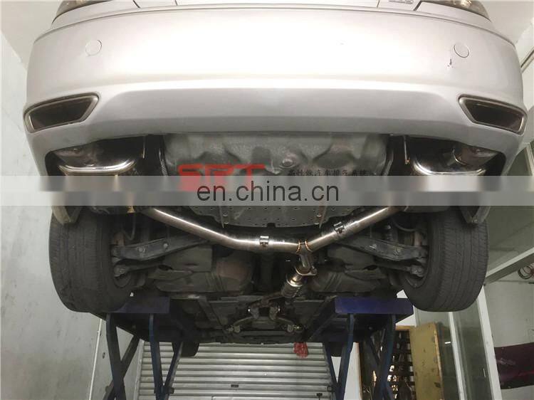 Exhaust Pipe for Toyota REIZ titanium exhaust catback with quad double tip