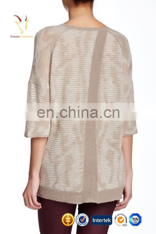 Long Sleeve Sweater Woman Pullover of Wool