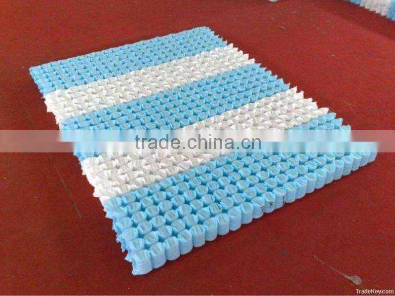 Pocket springs mattress for pillow top spring mattress