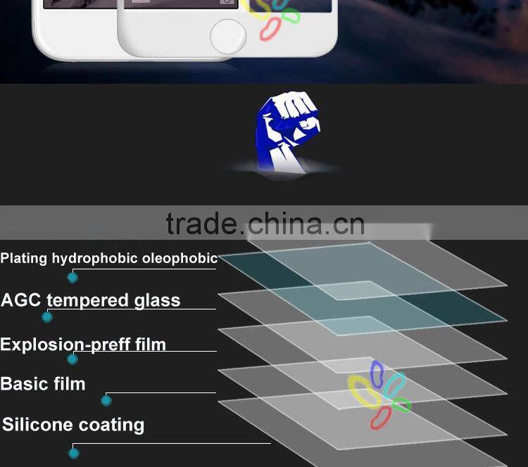 2.5d tempered glass screen protector for iphone 6