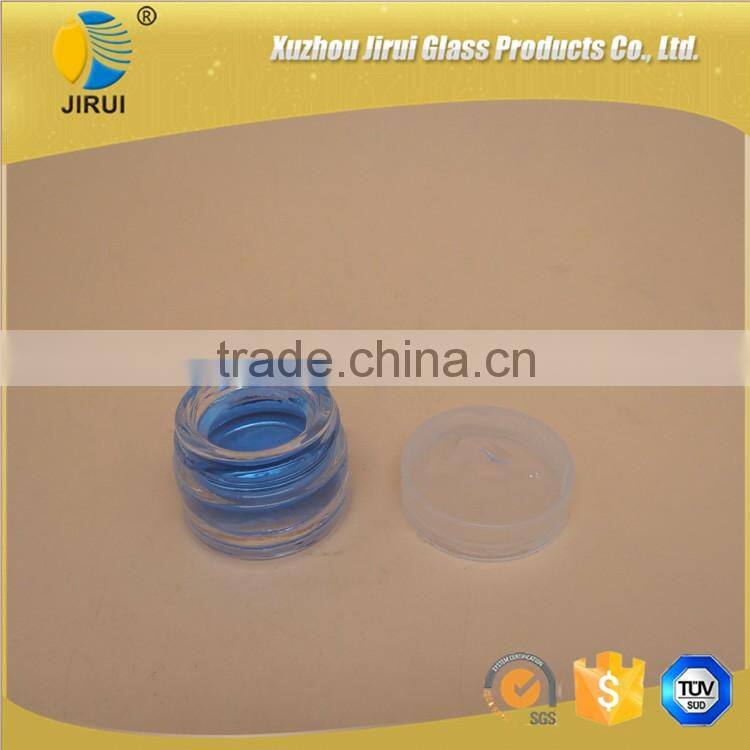clear glass cream jar 5ml