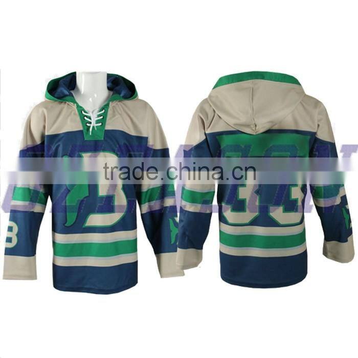 Custom Sublimated Hockey Hoodies,Ice Hockey Pullover Shirt
