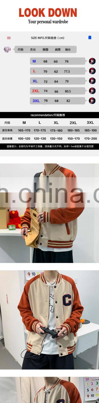 New year Christmas embroidered Mens Clothing Satin Coat Custom BomberJackets Zip Up winter Jacket