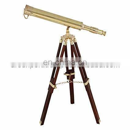 brass nautical large telescope