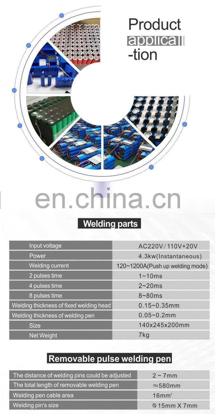 737G+ Spot Welder 110V 4.3KW Welding Machine with S-70BN Welding Pen for 18650 Battery Pack