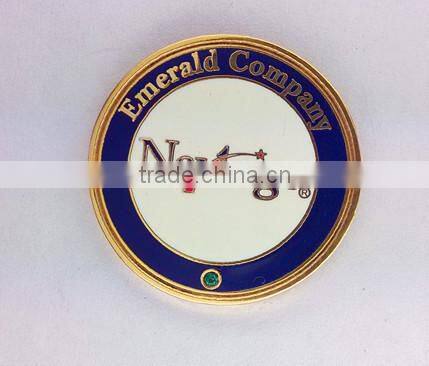 Metal gift epola badge / imitation lapel pins