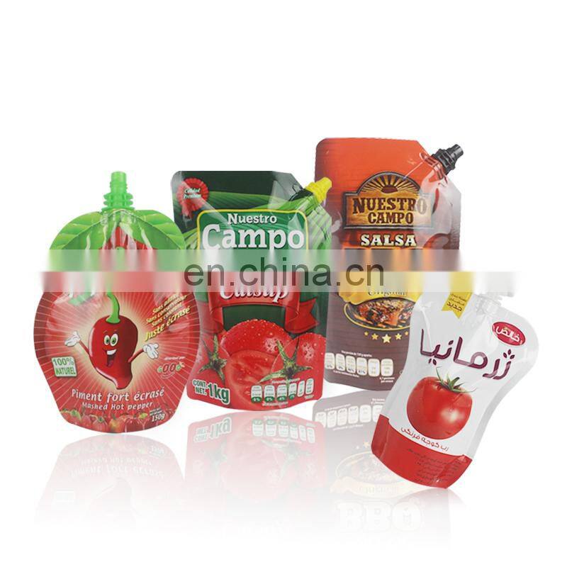custom print energy drinks stand up bag health drinks juice aluminum foil small retort spout pouch 120ml 150ml 180ml