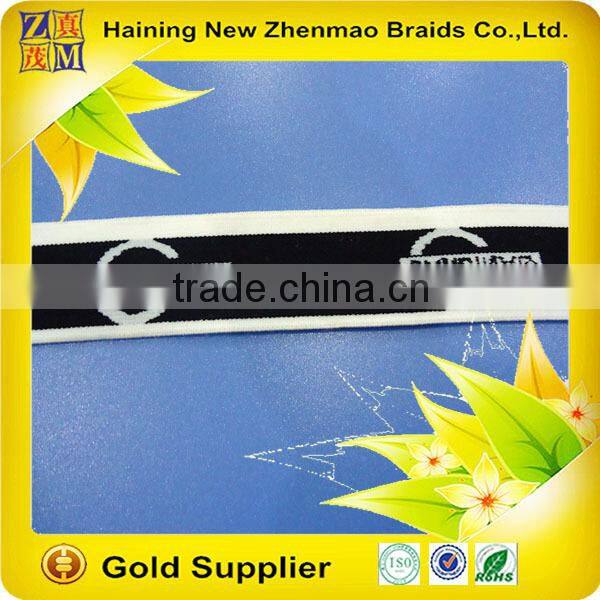 soft and adjustable jacquard elastic webbing strap