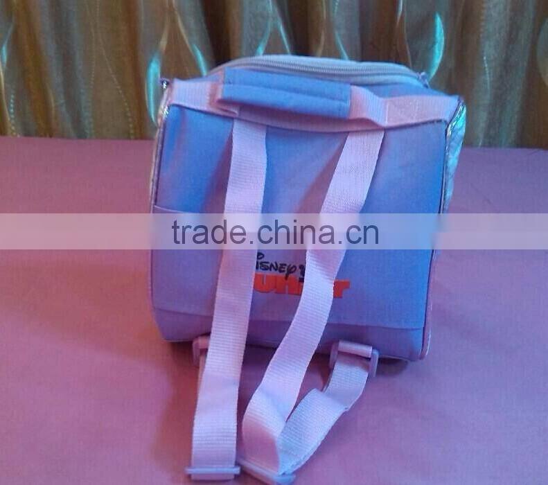 Cute kids backpack waterproof cooler bag