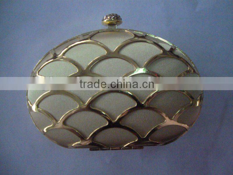 evening bags factory sell silver bling handbag hotsales 2012