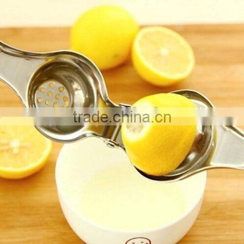 Hot High Quality Stainless Steel Manual Citrus Lemon Juice Press for Lime and Small Orange