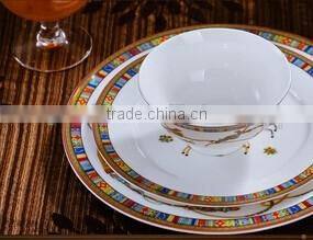 56 pcs Fine Royal brand names of dinner sets