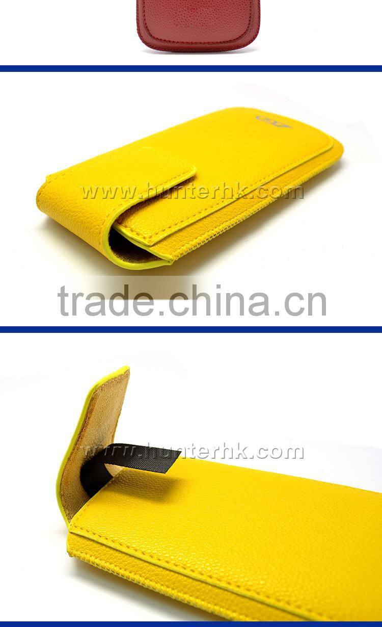 Flip Leather Pull Up Sleeve For Samsung I9600