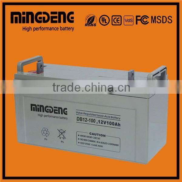 Hot selling 12v gel battery solar 100ah battery