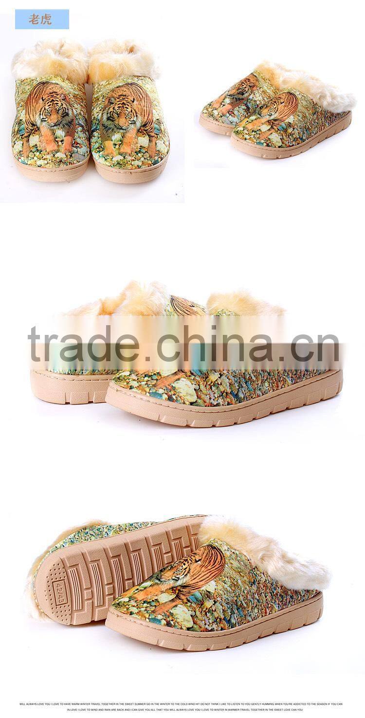 super warm fuzzy slipper animal slipper