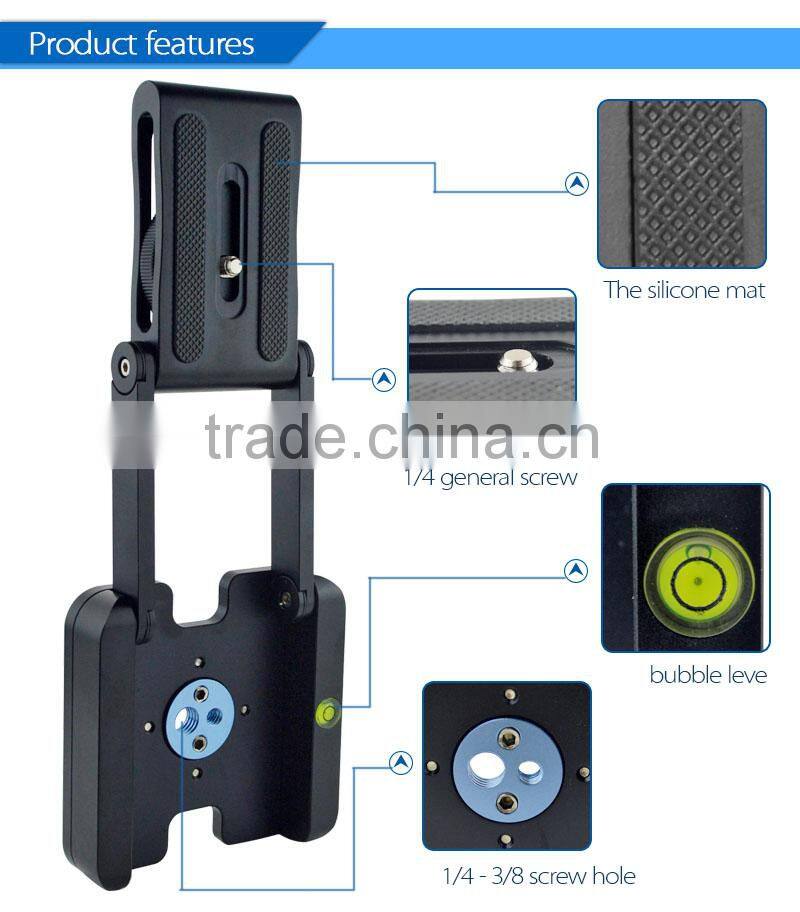 New products 2016 innovative product aluminum Forging universal clamp adapter Z Type Quick Release Plate