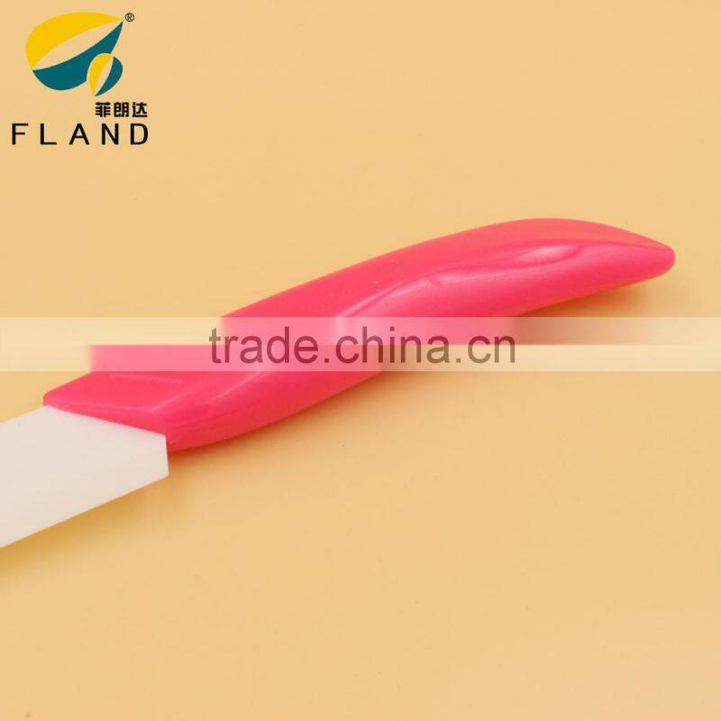 YangJiang manufacture colorful handle 5 inch Ceramic Paring knife