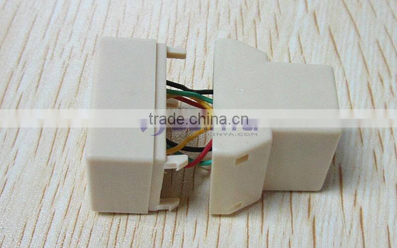 Adapter rj11 to jack RJ11 Modular Telephone Adapter Female to Female
