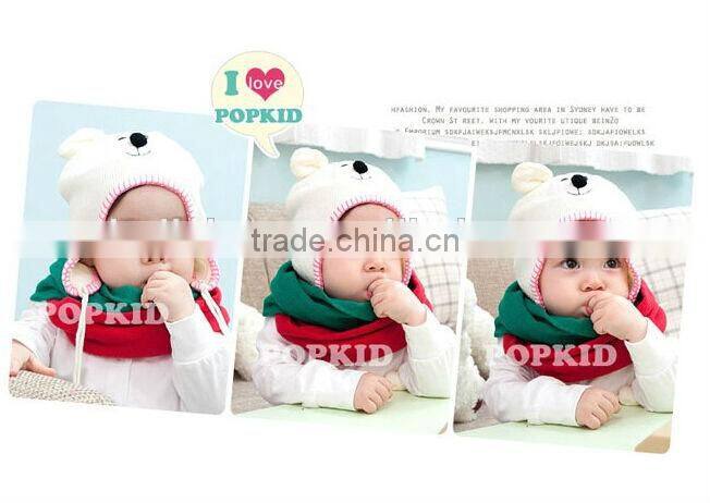 Acrylic Knitted Fashion Winter Baby Girls Scarf