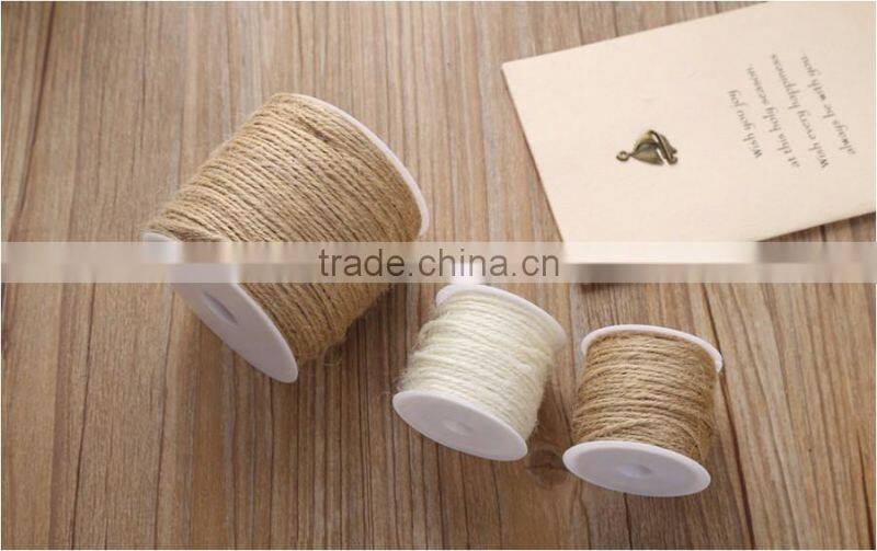 Customized Jute Burlap colourful fancy simple gift wrapping DIY decoration burlap roll