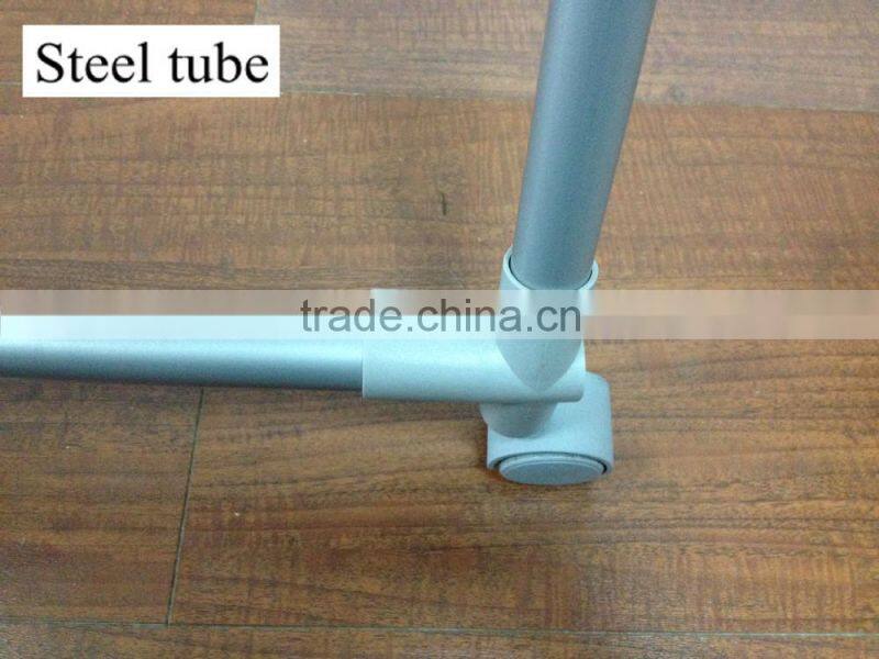 Movable Single Pole Telescopic Floor coat hanger clothes rack