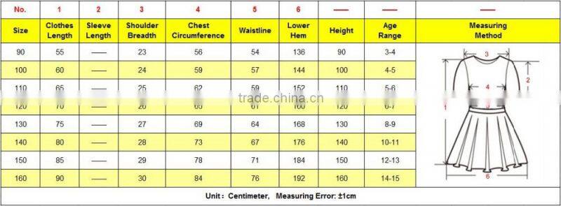 Fashion Rose Red Sequin Organza Fabric Baby Girl Party Dress for Children