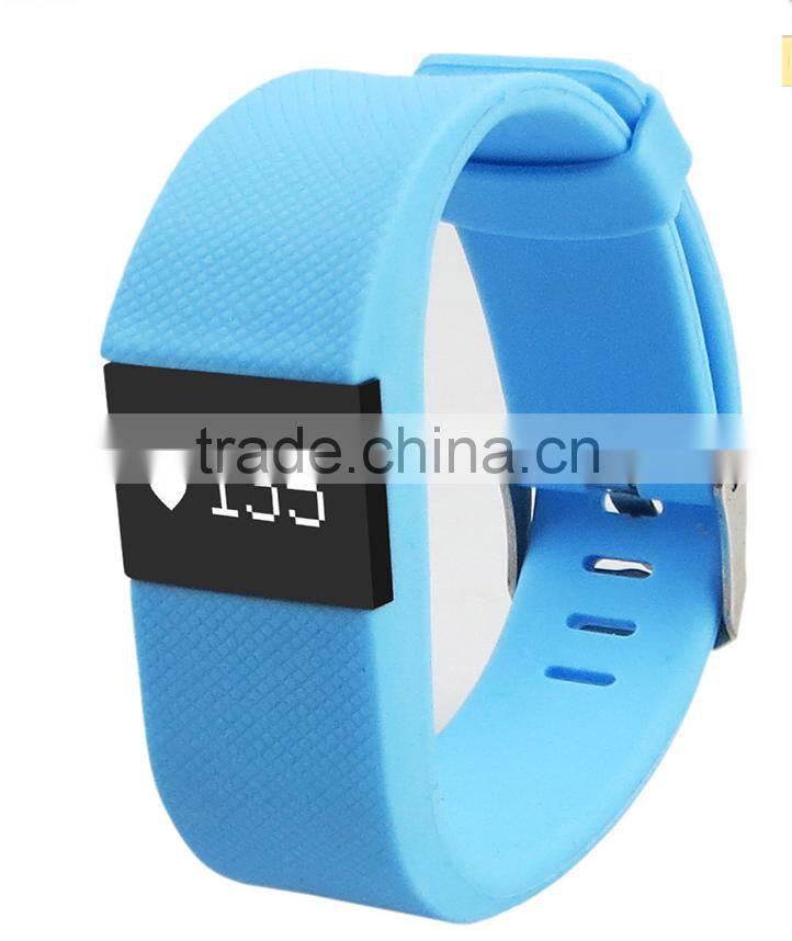 Smart Wristband with Continuous Heart Rate Monitoring and Activity Fitness Tracker,Bluetooth Sport Smart Bracelet Watch tw64