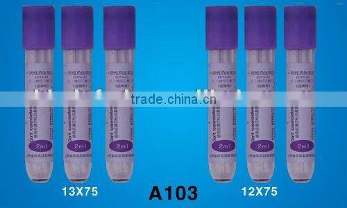 Sodium citrate tube 1:9