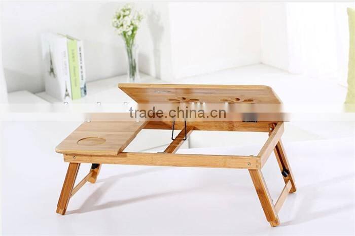 New style bamboo,laptop, table on bed laptop wooden bed table