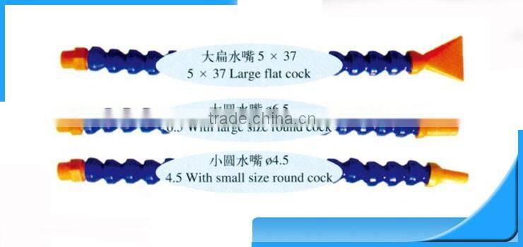 Adjustable plastic cooling tube with magnetic base