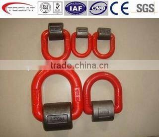 D-ring with high strength alloy steel D-ring