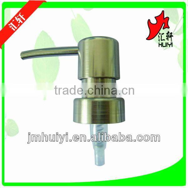 hot selling shampoo dispenser metal pump 28/400