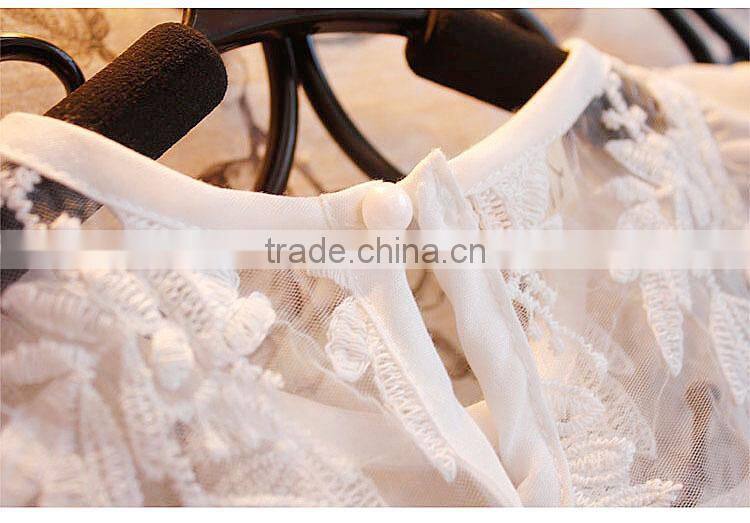 2015 new children chiffon skirt with white tshirt set cheap baby girls clothing set wholesale girls chiffon clothing