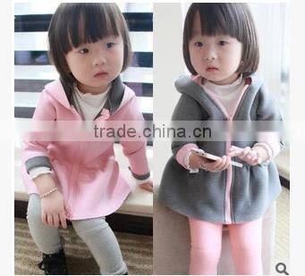Spring rabbit cotton girls coat cheap wholesale