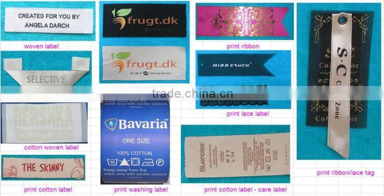 new design high quality woven labels