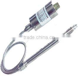 Melt pressure transducer flexible tube explosion proof