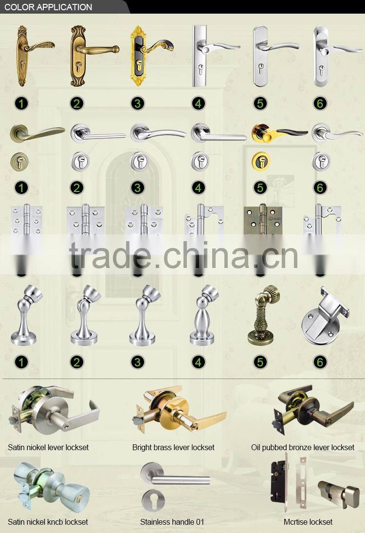 simple teak solid wood main modern interior door designs models