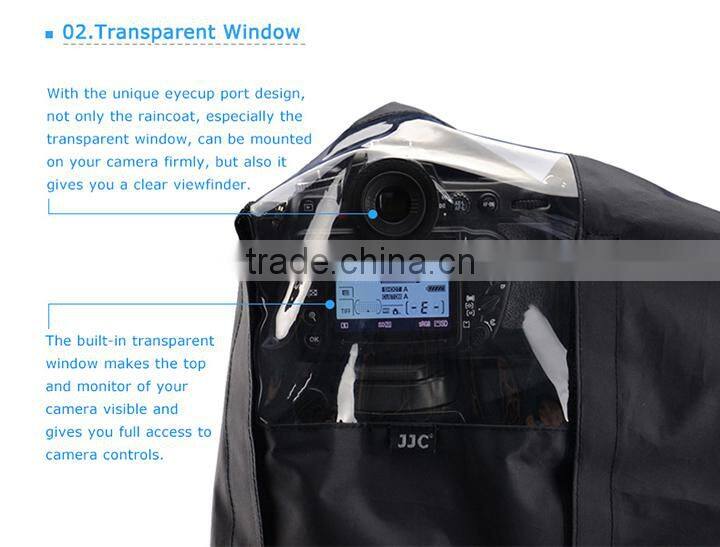 JJC new products Rain Cover for Nikon D750 D100 D7000dslr camera