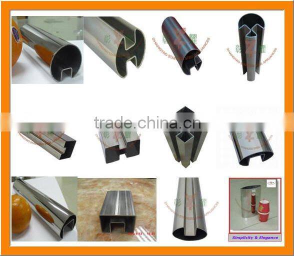 ss end post for glazing