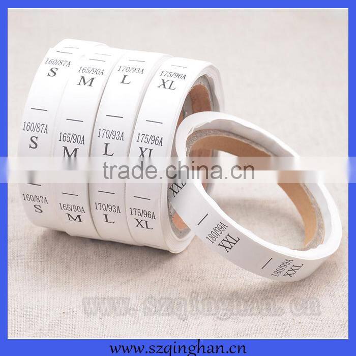 Nylon Clothes Satin Printing Hand Wash Care Warning Instructions Label Lables