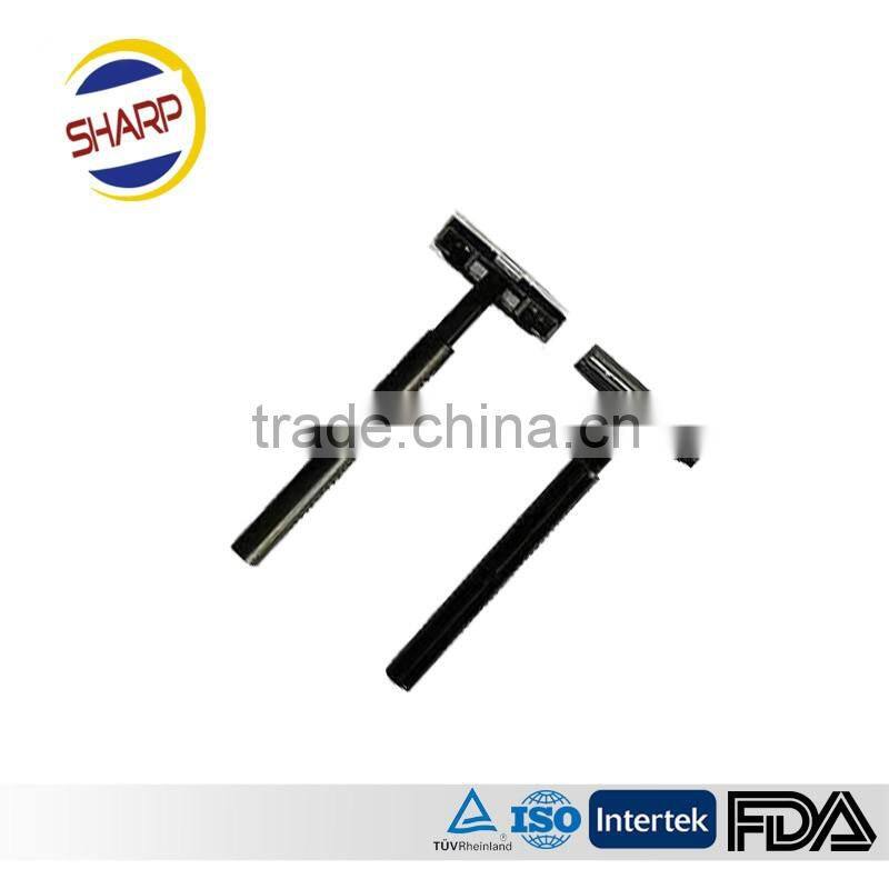 Disposable shaving razor for male and female