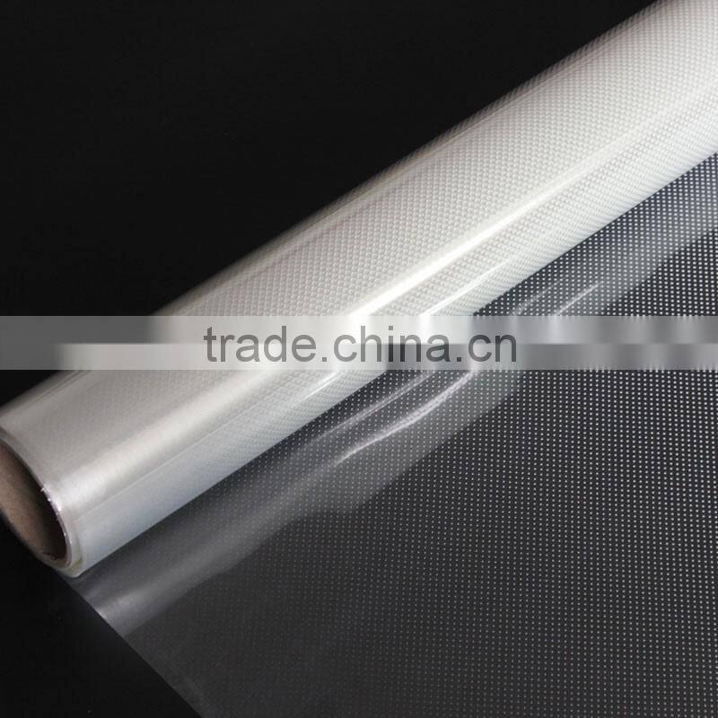 glass decoration embossed polyethylene film