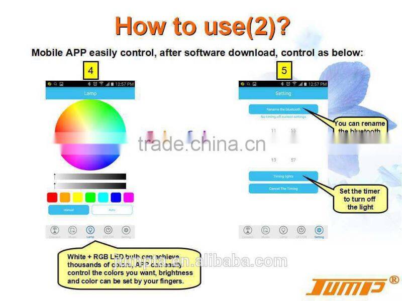 Good sound music colors change APP control bluetooth speaker RGB LED