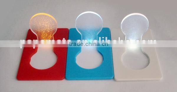 Pocket Mini credit card bulb Led Lamp